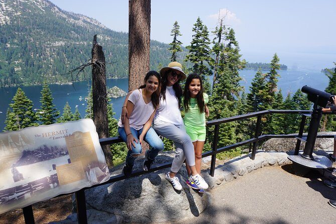 Lake Tahoe 1-day private tour from San Francisco - North Shore: Mountain Panoramas and Waterfalls