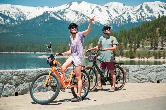 Lake Tahoe East Shore Trail 2-Hour Self-Guided E-Bike Tour - Key Points