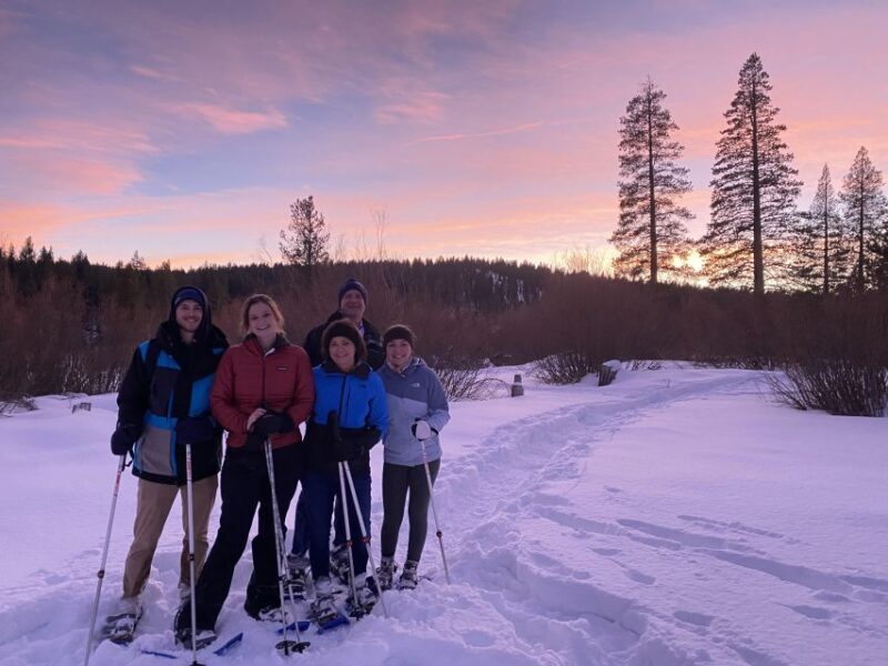 Lake Tahoe: Sunset Snowshoe Trek with Hot Drinks and Snacks - What Is the Lake Tahoe Sunset Snowshoe Trek?