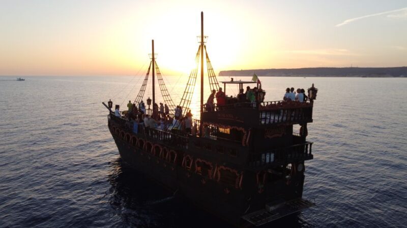 Lampedusa: Sunset Dolphin Sighting on a Pirate Ship - FAQs