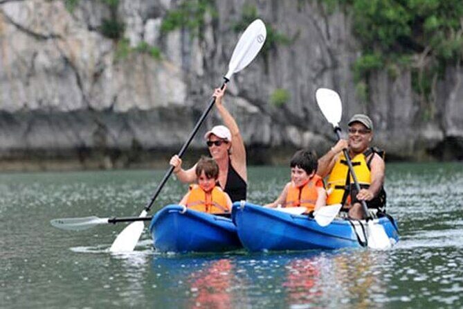 Lan Ha Bay Day Tour from Hanoi  All-Inclusive Cruise Experience - Water Activities: Kayaking, Swimming, and Grotto Exploration