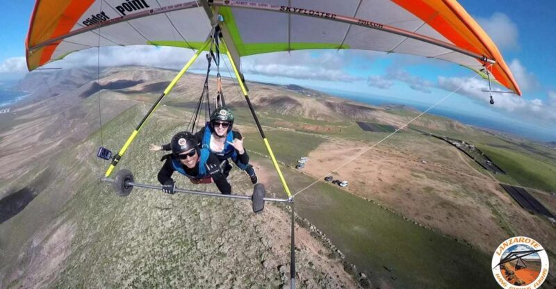 Lanzarote Hang Gliding Tandem Flights - Key Points