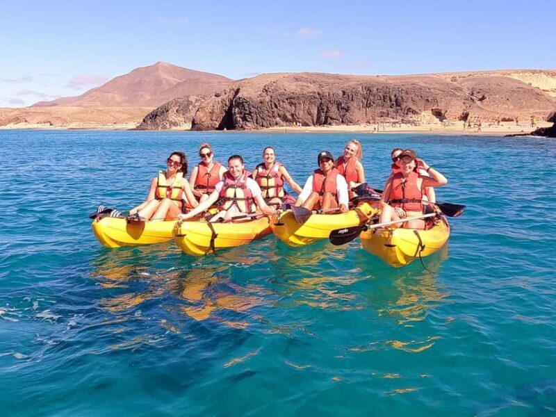 Lanzarote: Kayak and Snorkeling at Papagayo Beach - Returning Along the Coast