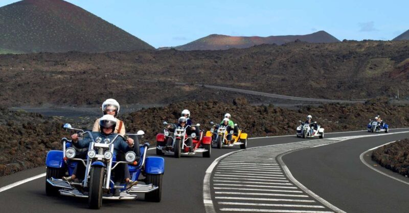 Lanzarote: three wheeler trike tour for three people - An In-Depth Look at the Lanzarote Trike Tour