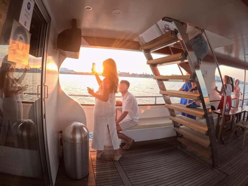Larnaca: Sunset Cruise with a Glass of Wine - The Full Experience: What to Expect on the Sunset Cruise