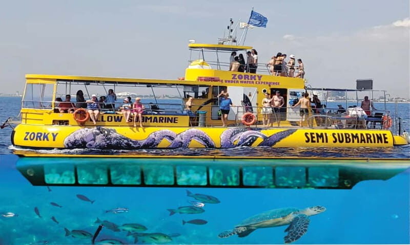 Larnaca: Yellow Submarine Swim Cruise with Unlimited Drinks - Starting Point and Accessibility