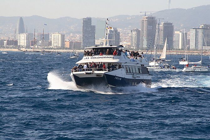 Las Golondrinas Barcelona 60-min Boat Tour - Key Points