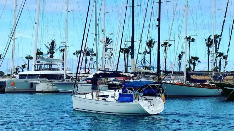 Las Palmas: Learn to sail with our sailboat. - A Close Look at the Las Palmas Sailing Experience