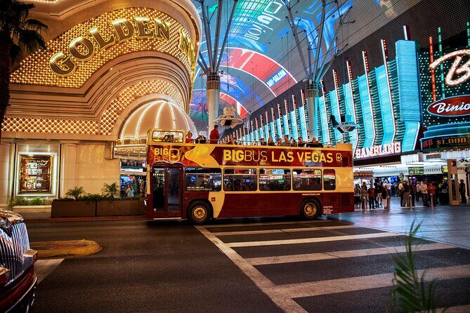 Las Vegas: After Dark Night Tour by Open-top Bus with Free Drink - FAQ