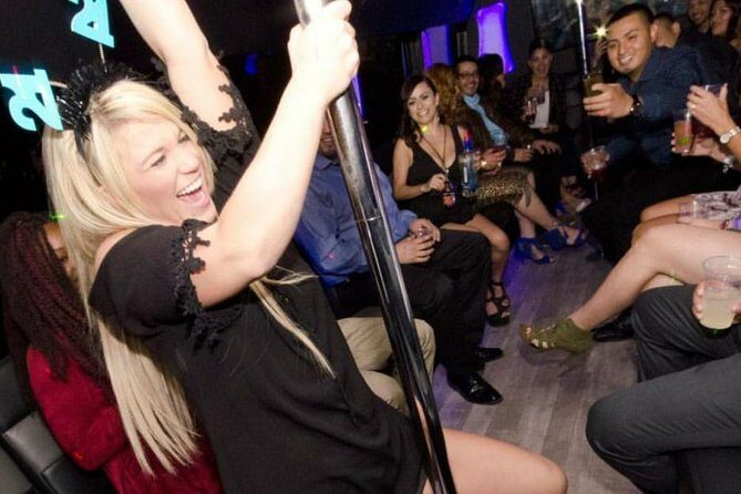 Las Vegas Bachelor & Bachelorette Strip Club Crawl by Party Bus - Key Points