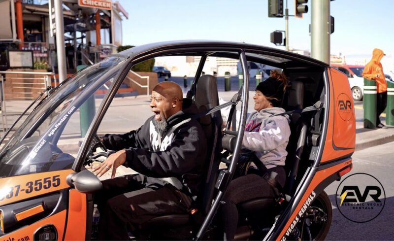 Las Vegas: Electric Vegas Rentals on the Las Vegas Strip - The Experience of Driving an EVR Vehicle