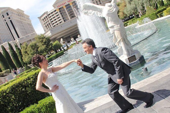 Las Vegas Fountains Photo Shoot - A Closer Look at the Experience