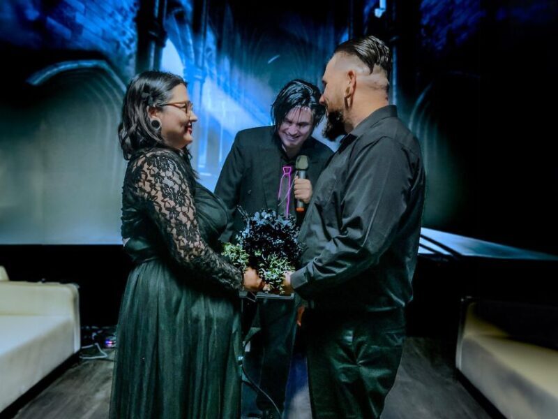 Las Vegas: Haunted House Wedding Ceremony + Photography - Key Points