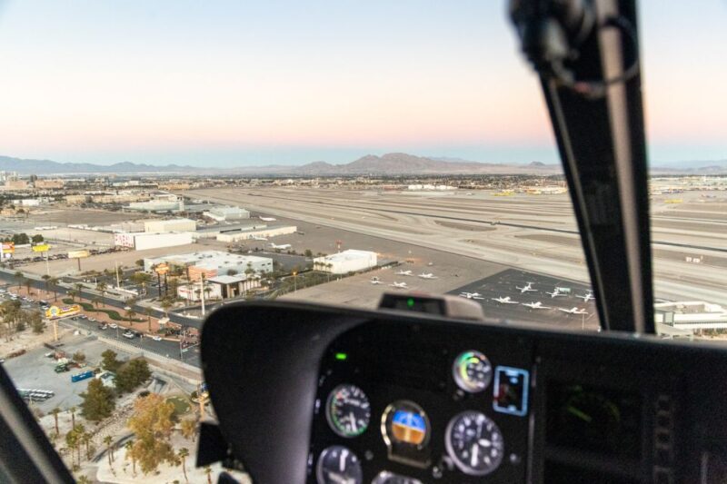 Las Vegas: Helicopter Night Flight over the Strip - Key Points
