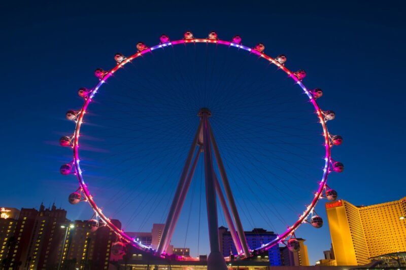 Las Vegas: High Roller Entry Ticket with In-Cabin Open Bar - Introduction