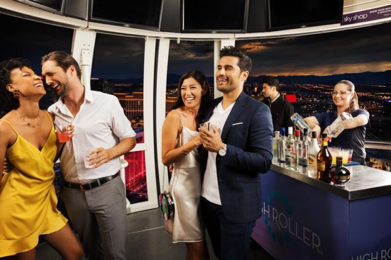 Las Vegas: High Roller Entry Ticket with In-Cabin Open Bar - Authentic Insights from Reviews