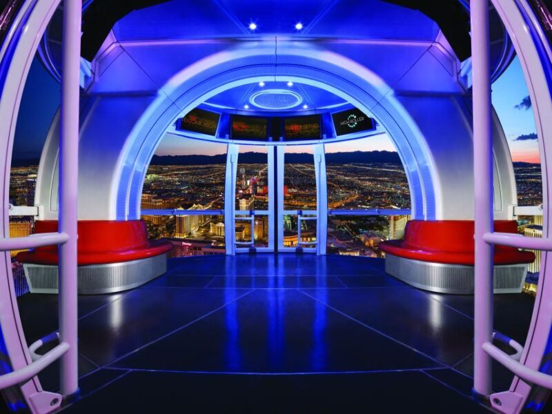 Las Vegas: High Roller Entry Ticket with In-Cabin Open Bar - FAQ