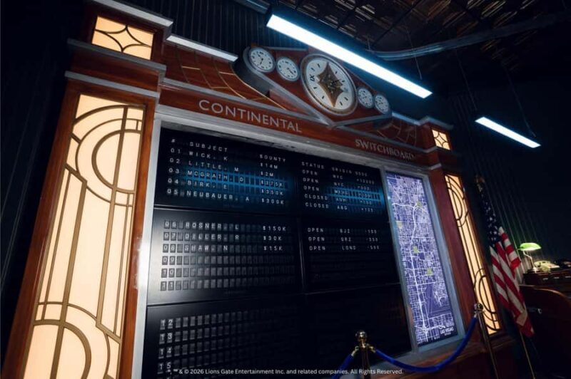 Las Vegas: John Wick Experience - Key Points