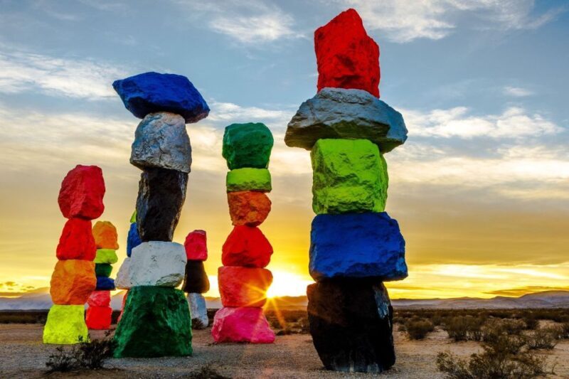 Las Vegas: Mojave Desert, 7 Magic Mountains, Vegas Sign Tour - The Itinerary: What You Can Expect