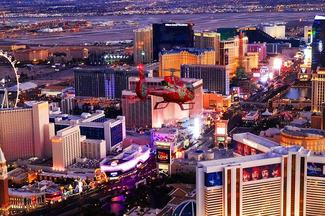 Las Vegas Night Flight with Dinner at Matteo Ristorante - Authentic Experiences According to Reviewers