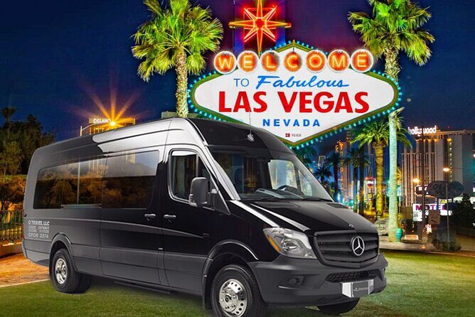 Las Vegas Night Tour High Roller Wheel Ride Guided Tour Option - Starting with a Classic Photo Op at the Welcome Sign