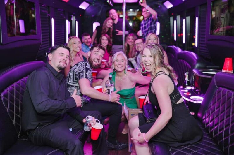 Las Vegas: Nightclub on Wheels Scenic Party Bus Experience - Key Points