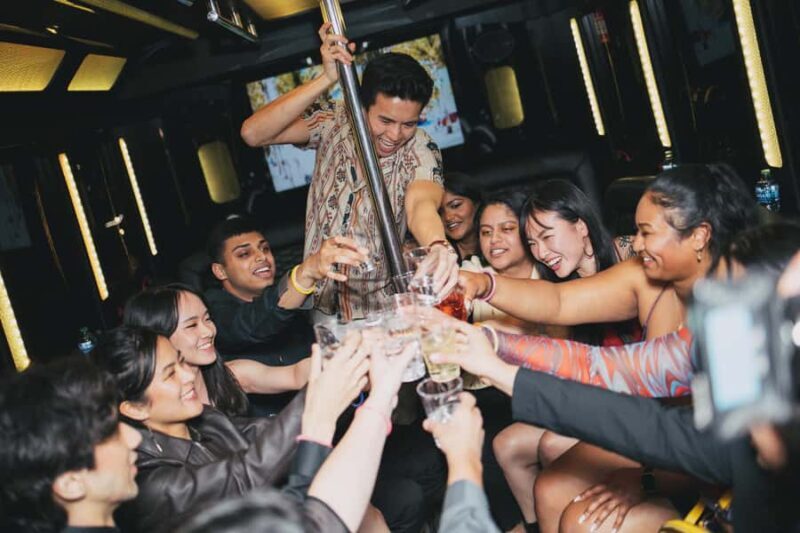 Las Vegas: Nightclub on Wheels Scenic Party Bus Experience - The Nightclub Finale: Dancing Until Dawn
