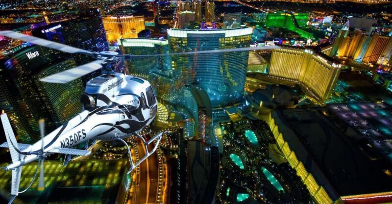 Las Vegas: Nighttime Helicopter Flight over the Strip - What You Can Expect on the Tour