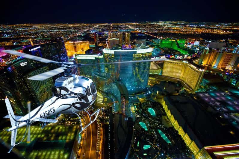 Las Vegas: Nighttime Helicopter Flight over the Strip - Landmarks & Sights You’ll See