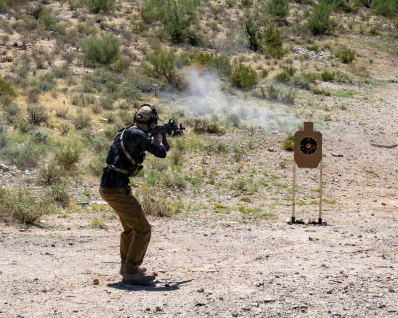 Las Vegas: Outdoor Machine Gun & Rifle Shooting with Pickup - An Outdoors Shooting Experience in Nevada’s Scenic Desert