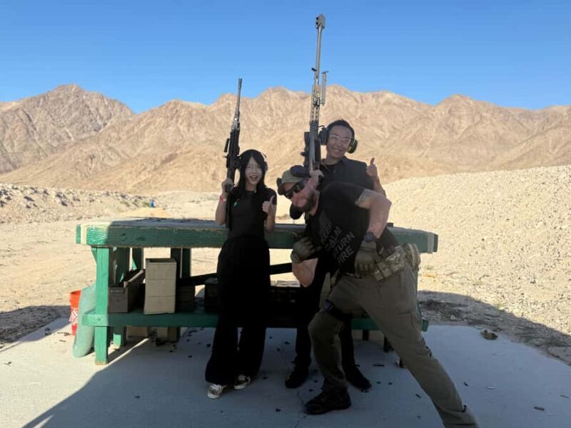 Las Vegas: Outdoor Machine Gun & Rifle Shooting with Pickup - FAQ
