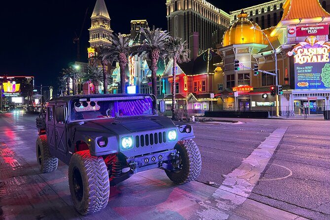 Las Vegas Strip Adventure: Sightseeing Tour in a Military Hummer - The Experience: What to Expect