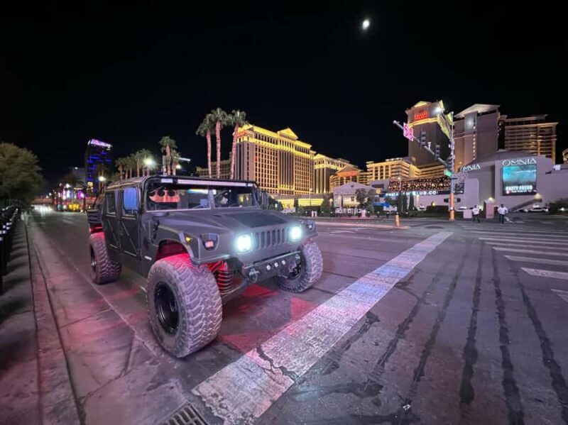 Las Vegas Strip Sightseeing Tour in a Military Hummer - The Las Vegas Sphere