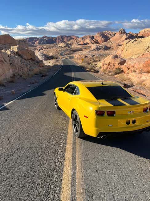 Las Vegas: Valley of Fire Transformers Tour with Bumblebee - The Pickup and Vehicle Experience