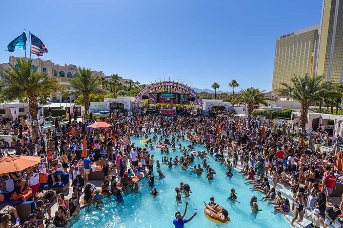 Las Vegas VIP Private Party Bus Day Club Crawl & Pool Party - What’s Included and What’s Not