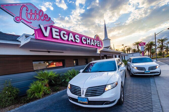 Las Vegas Wedding at The Little Vegas Chapel including Limousine Transportation - Why Reviews Highlight This Experience