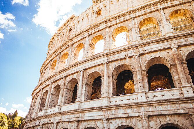 Last Entry Colosseum, Arena Access, Rooftop Aperitif Private Tour - The Itinerary in Detail