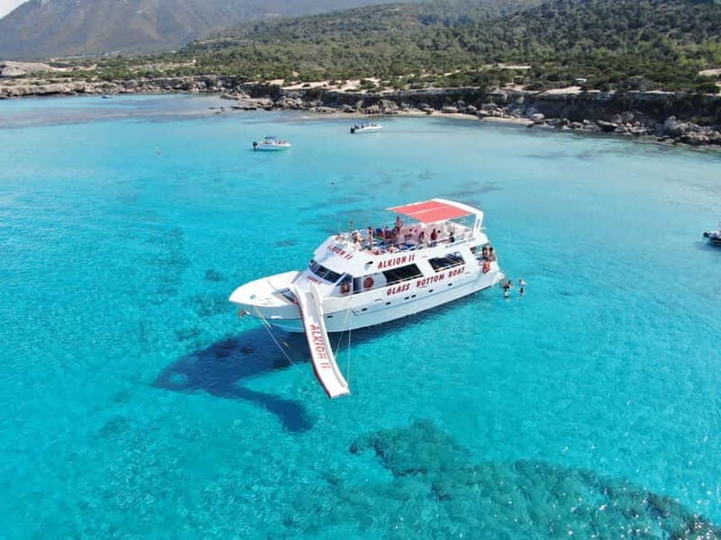 Latchi: Blue Lagoon Glass Bottom Boat Cruise with Drinks - Starting Point and General Setup