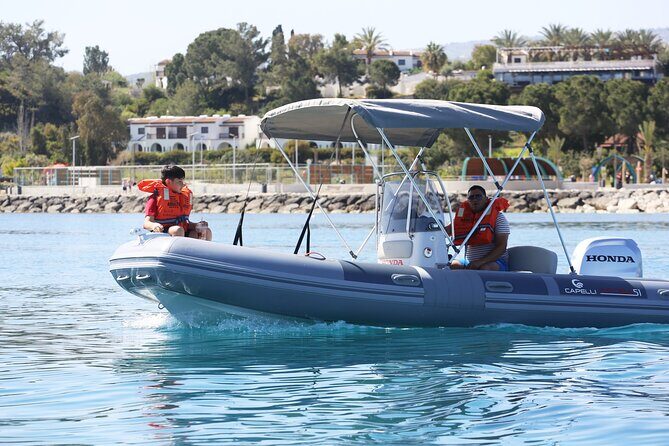 Latchi: Self Drive boat with masks/optional transfer from Paphos - The Cost and What’s Included