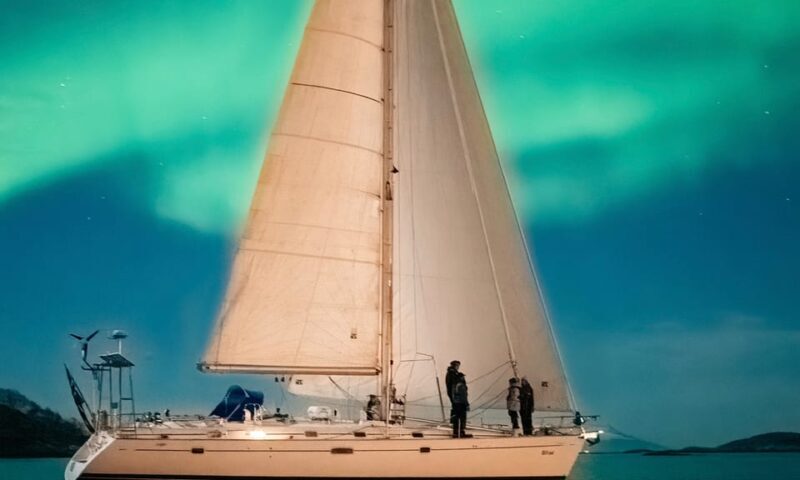 Late night sailing with northern light chase - The Value and Overall Experience