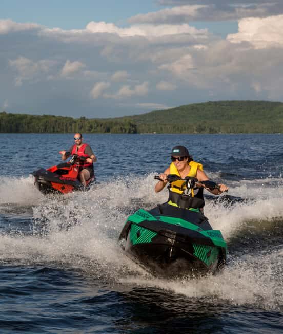 Laurentians: Jetski experience - A Well-Organized and Thoughtful Itinerary