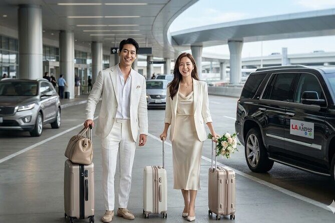 LAX Airport Pickup  LA Downtown Drop-off - Pickup Experience and Meet & Greet