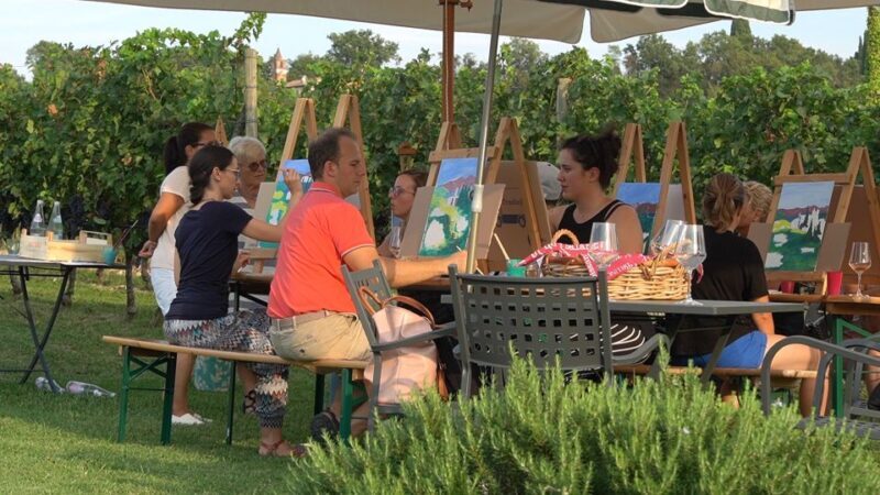 Lazise: Painting Expereince with Wine and Local Food Platter - An In-Depth Look at the Lazise Painting Experience