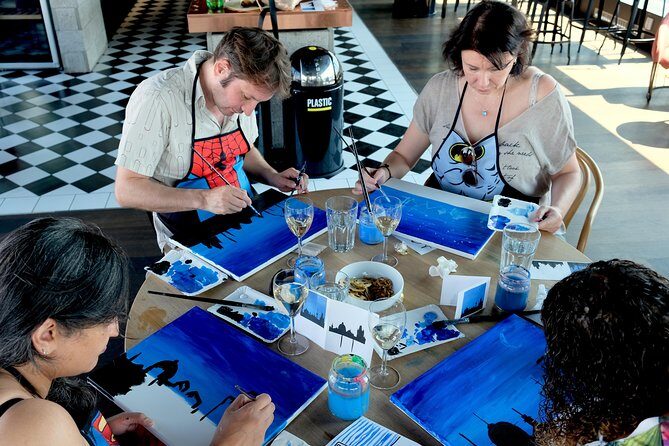 Learn to paint in Prague & sip some wine! - What You Can Expect from the Tour