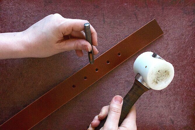 Leather belt making workshop - Introduction