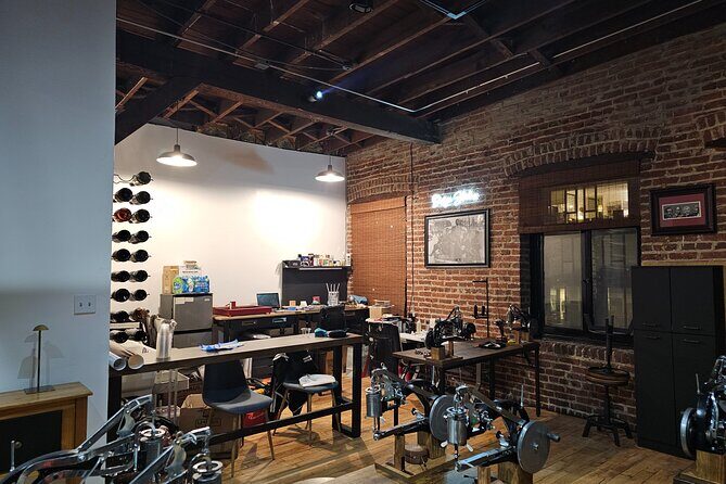 Leather Handbag Sip and Stitch at Rob Hall Design Studios - An Overview of the Experience
