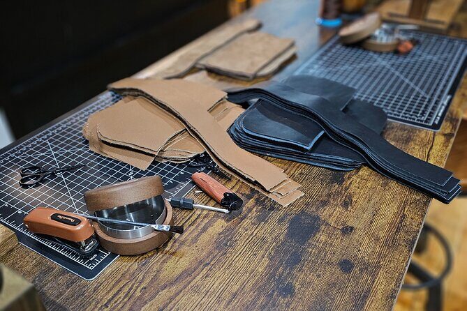 Leather Handbag Sip and Stitch at Rob Hall Design Studios - Practical Details and Tips