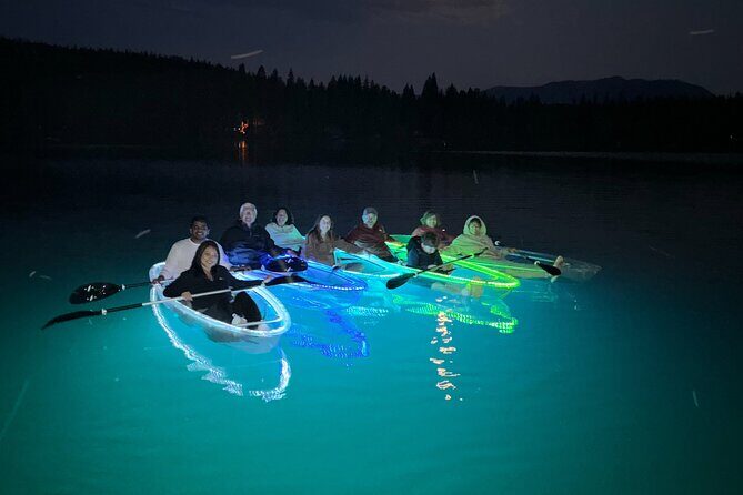 LED Illuminated Sunset Clear Kayak Tour //Kalispell, MT// - What Makes this Tour Stand Out