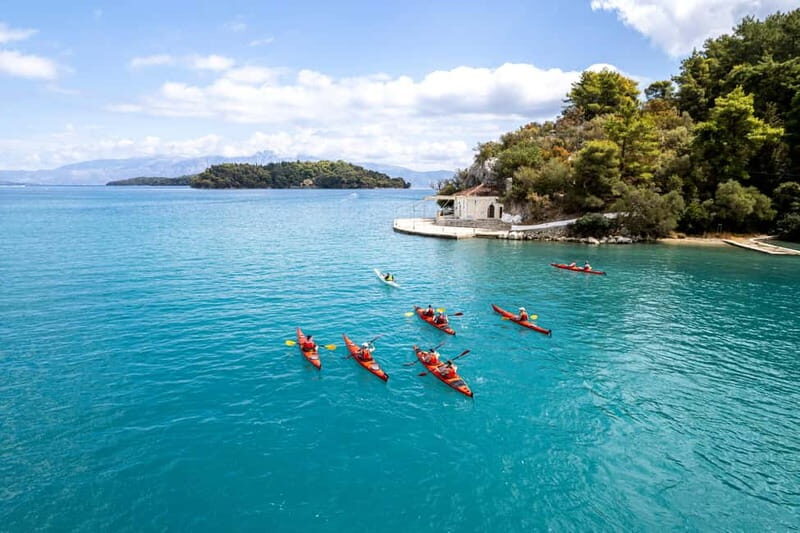 Lefkada:Nydri, Scorpios Kayak Odyssey Island Hopping - The Practical Side of the Tour