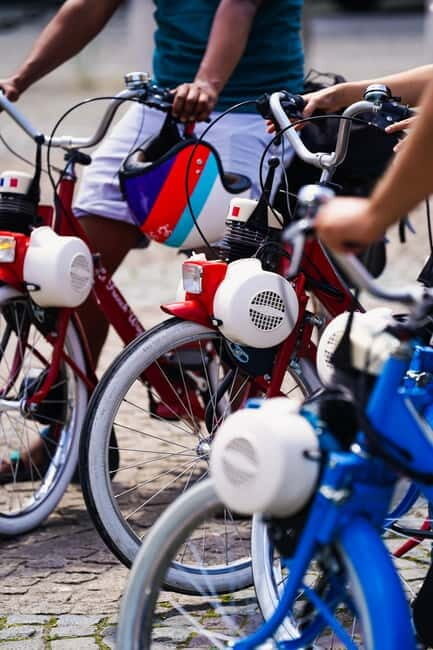 Left Bank Highlights: Guided Vintage Bike Tour on a Solex - The Sum Up